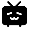 The logo of Bilibili.